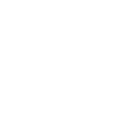Layered Mountain Range Logo #ffffff