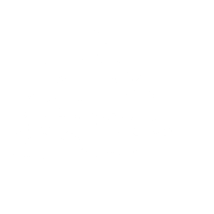Mountain Waves Layered Logo #ffffff