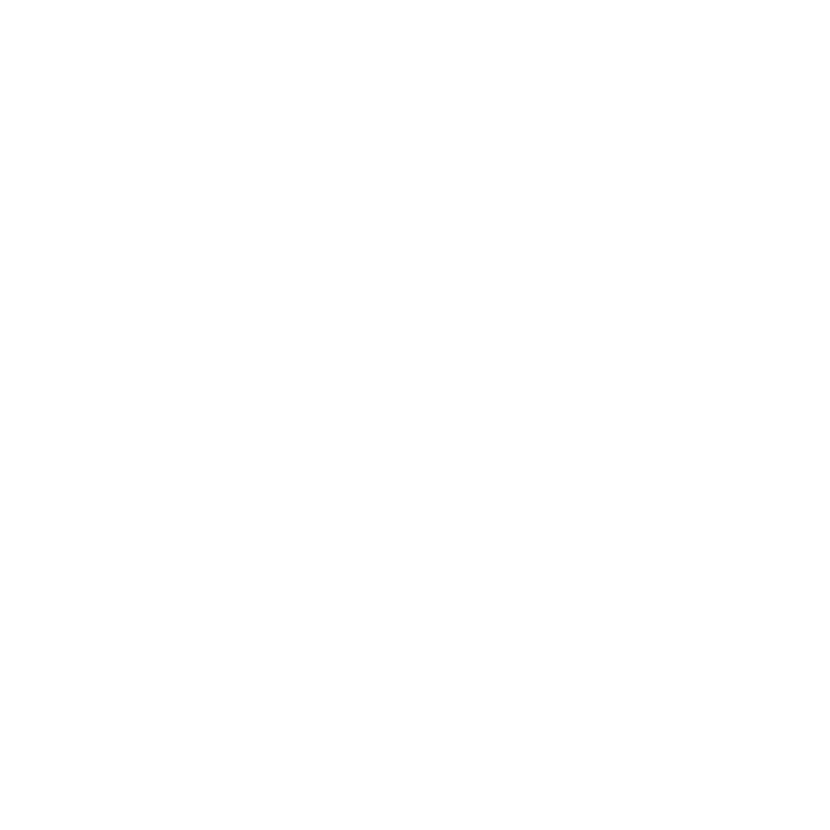Sun Rays Logo #ffffff