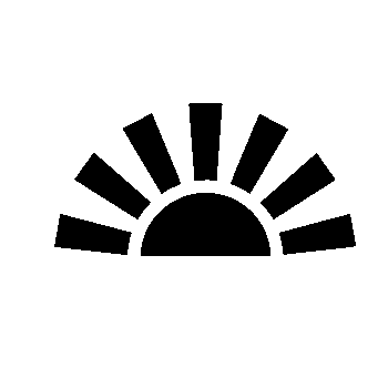 Rising Sun Half Logo