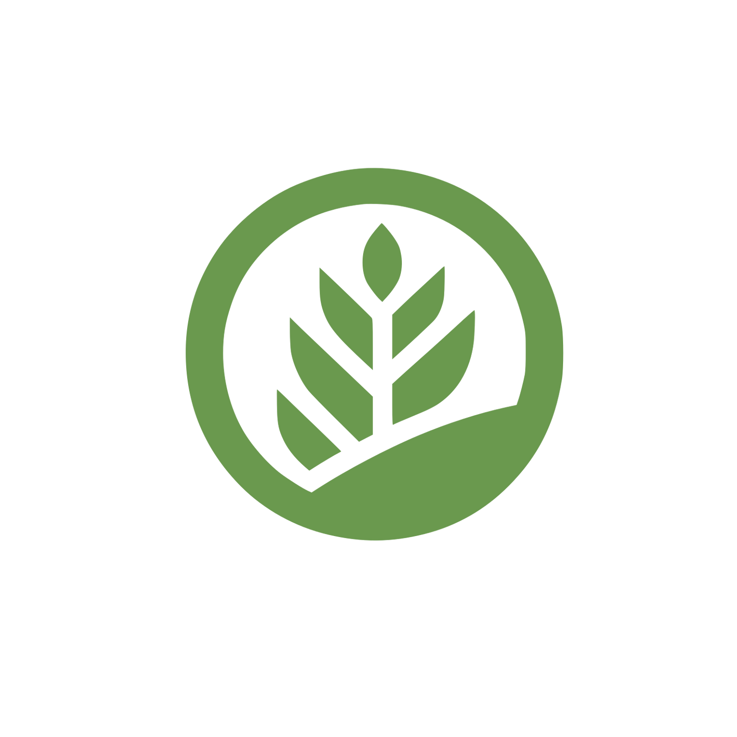 Wheat Sheaf Bakery Emblem #6A994E