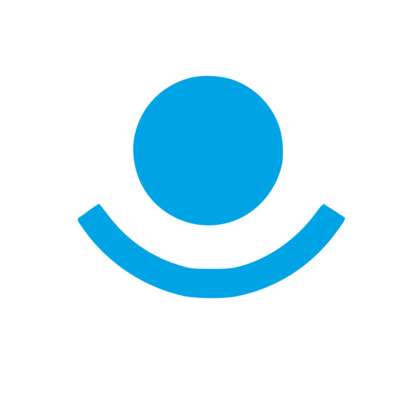 Rising Sun Minimal Logo #00a3e4