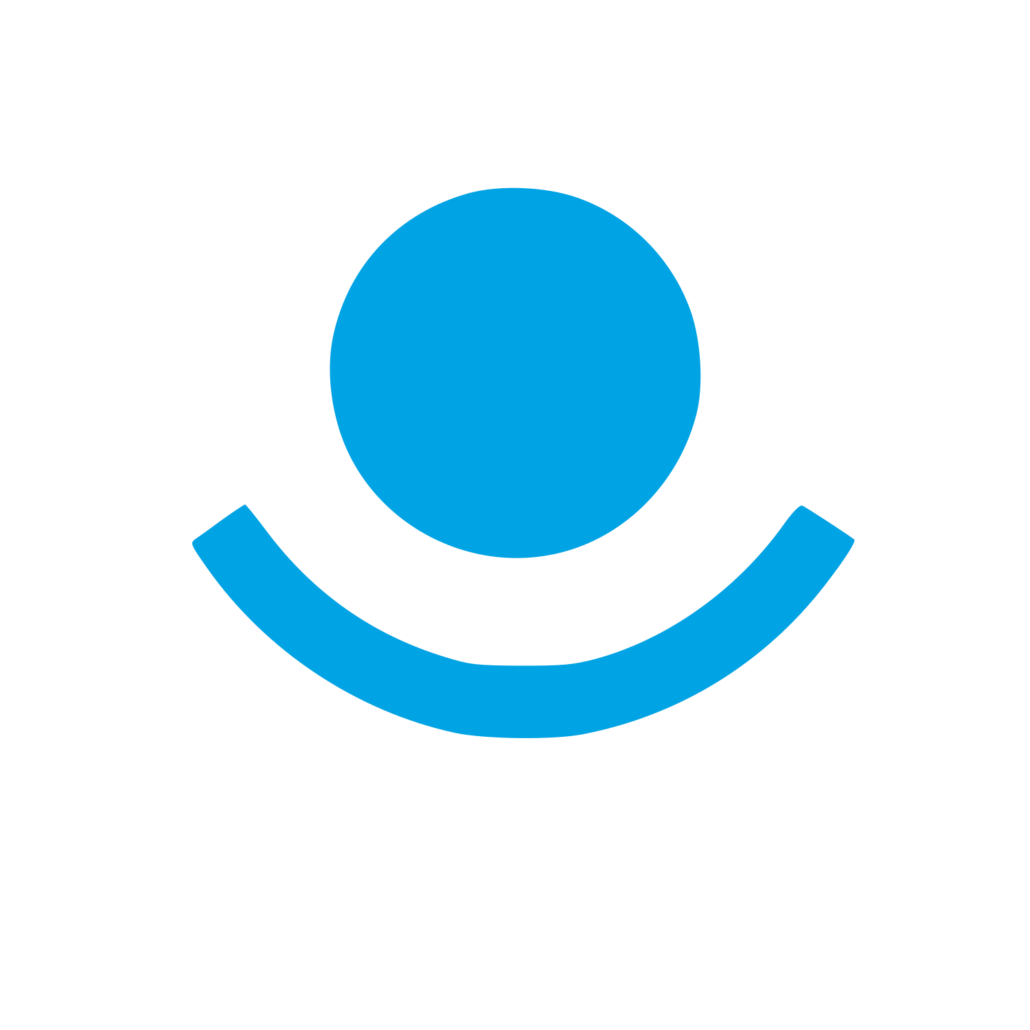 Rising Sun Minimal Logo #00a3e4