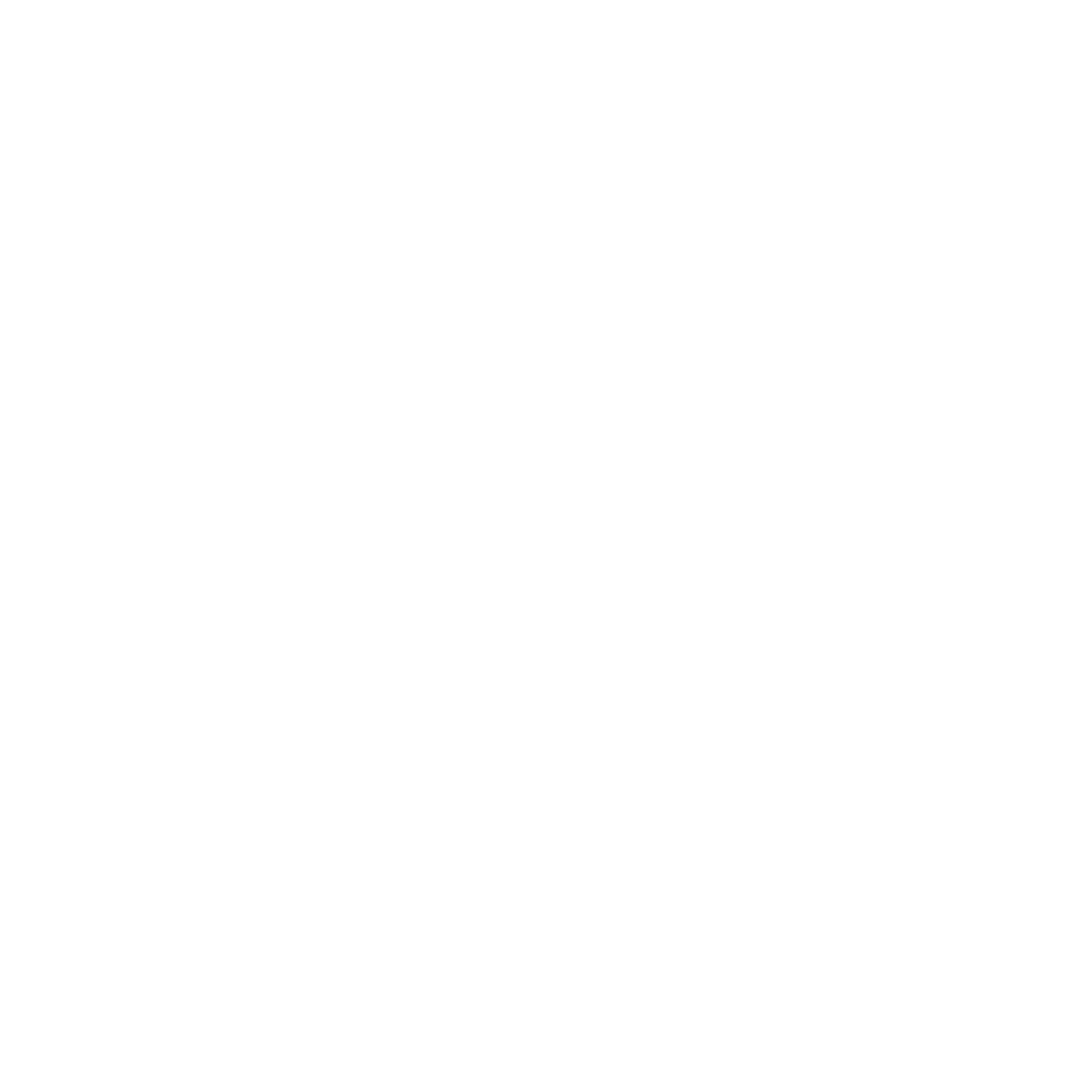 Monoline Gorilla Circle Logo #ffffff