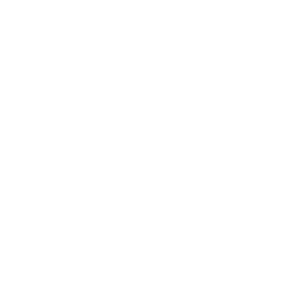 Snake Branch Badge Logo #ffffff