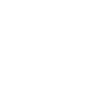 Bauhaus Tiger Face Logo #ffffff