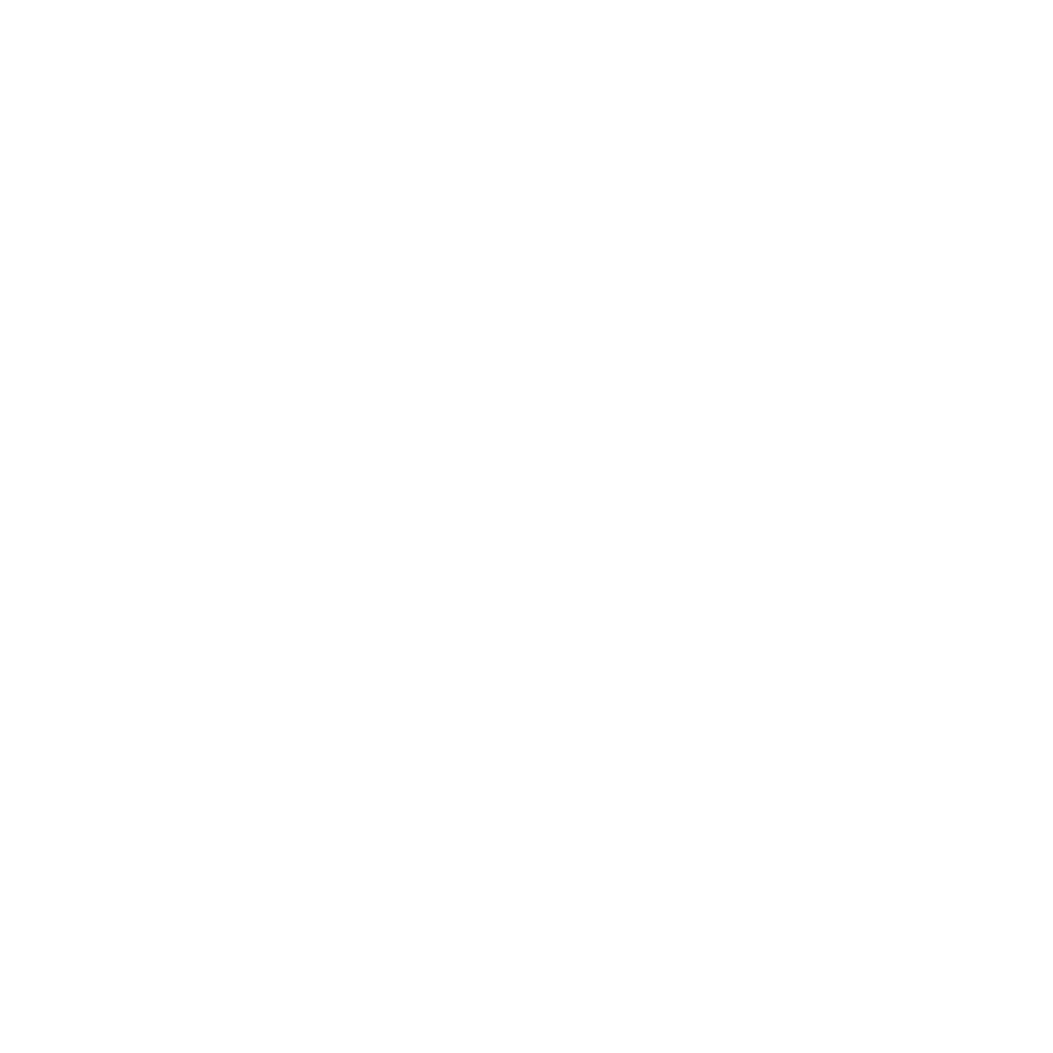Bauhaus Tiger Face Logo #ffffff