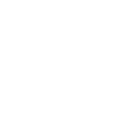 Bauhaus Tiger Circle Logo #ffffff