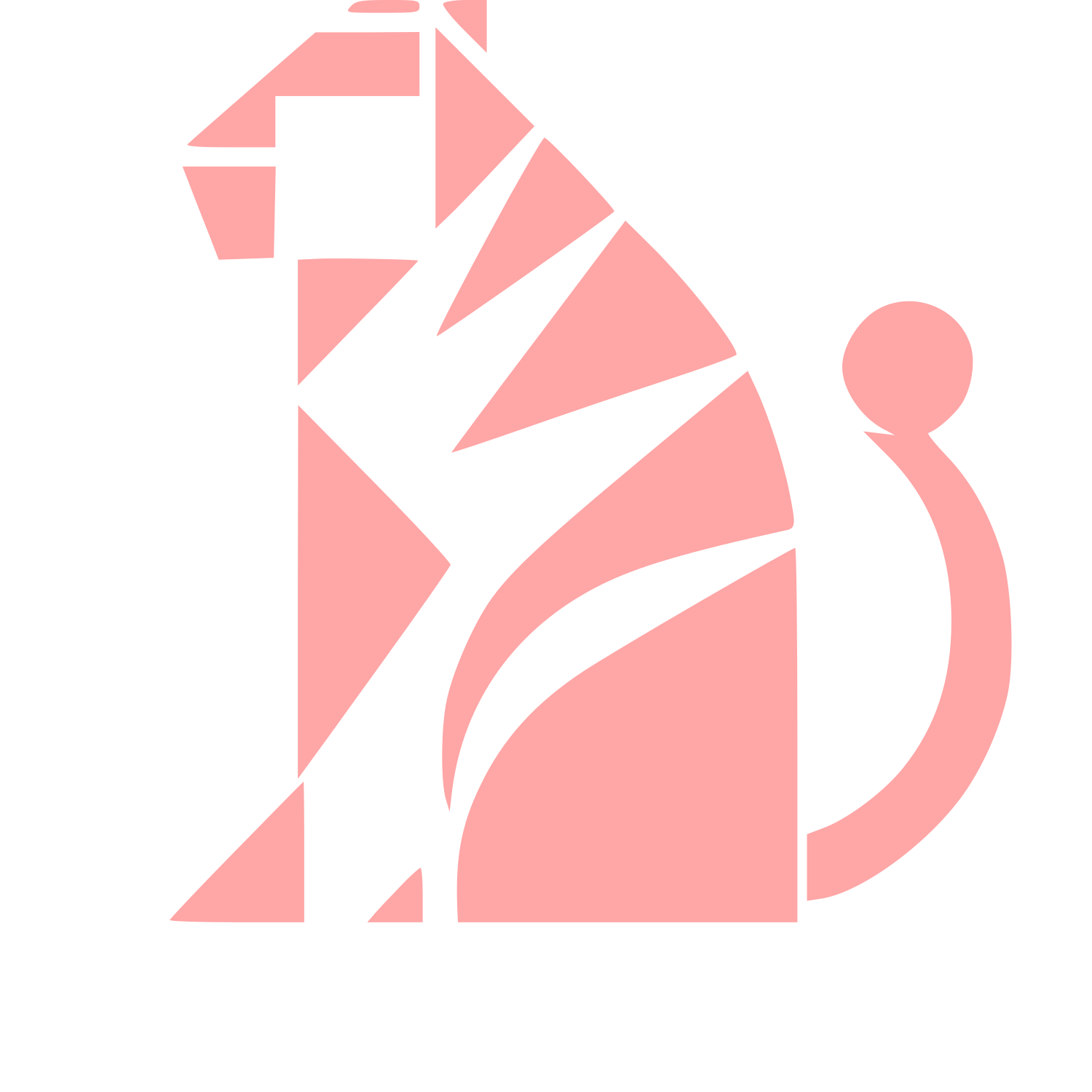 Bauhaus Tiger Logo #ffa6a6