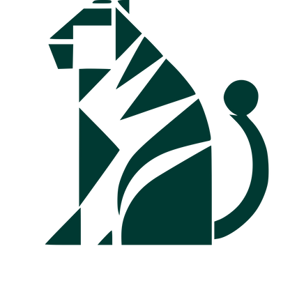 Bauhaus Tiger Logo #003932