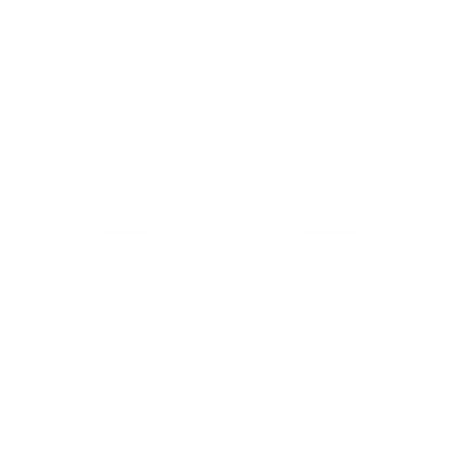 Pixel Thunderbird Logo #ffffff