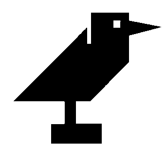 Brutalist Bird Logo