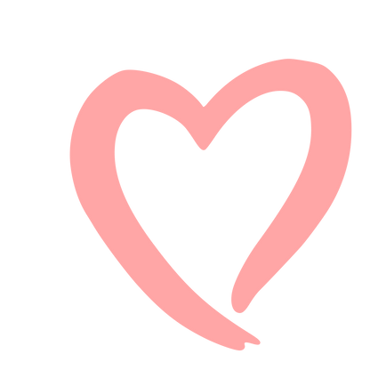 Hand-Drawn Heart Logo #ffa6a6