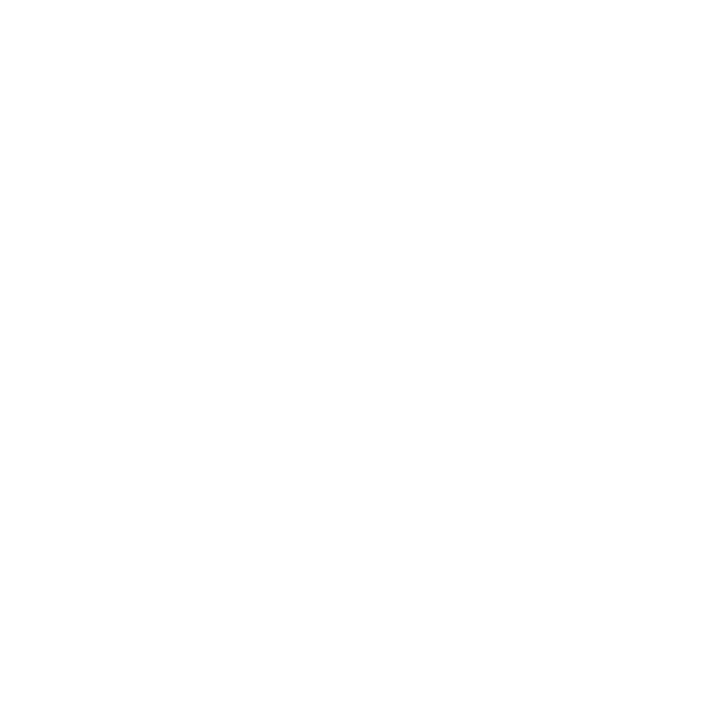 Hand-Drawn Striped Heart Logo #ffffff