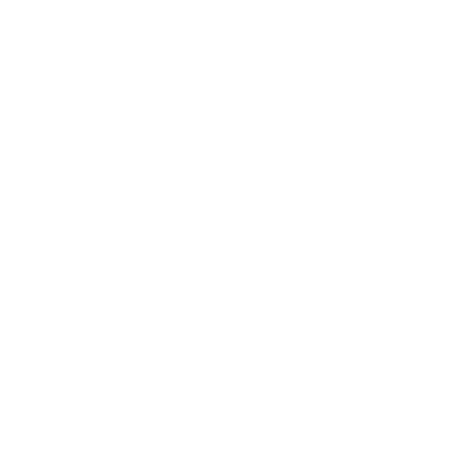 Hand-Drawn Double Heart Logo #ffffff