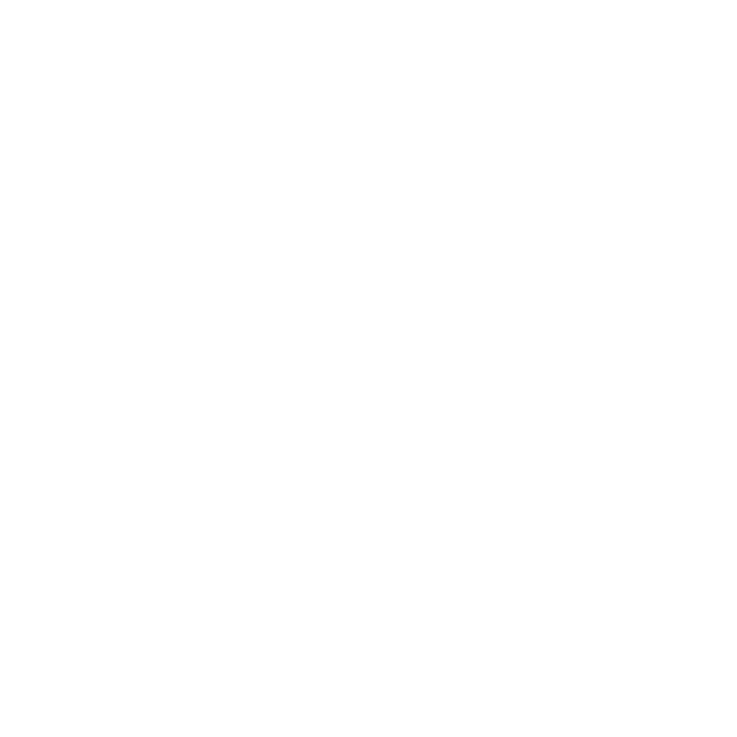 Crescent Moon Circle Logo #ffffff