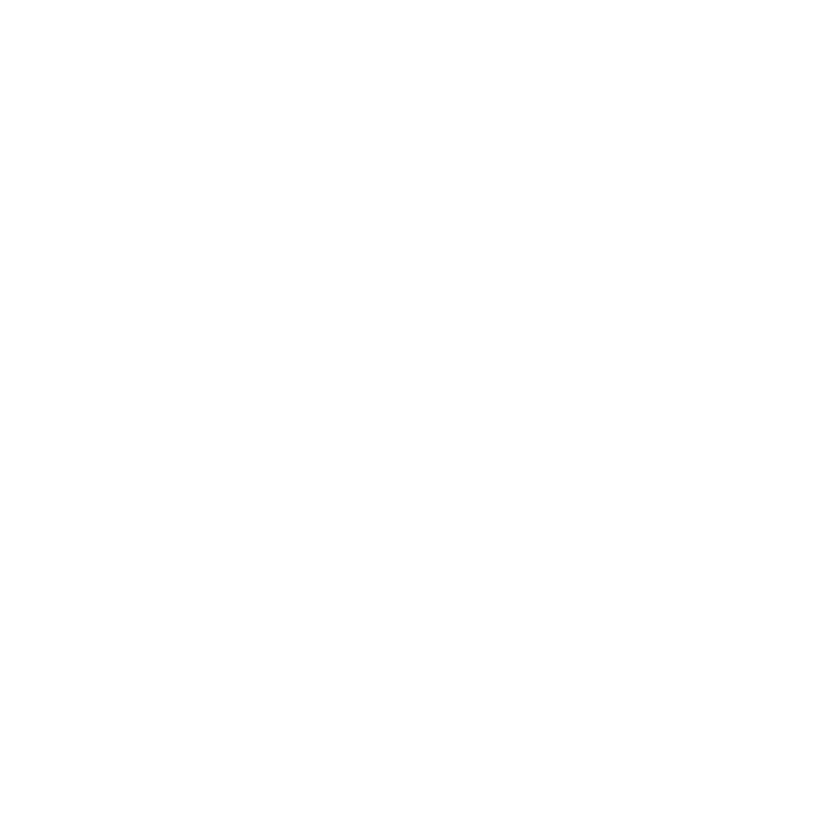 Moon and Planet Logo #ffffff