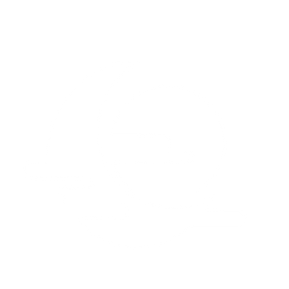Moon and Planet Logo #ffffff