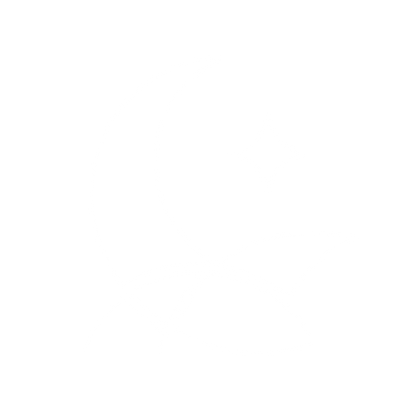 Crescent Moon Star Logo #ffffff
