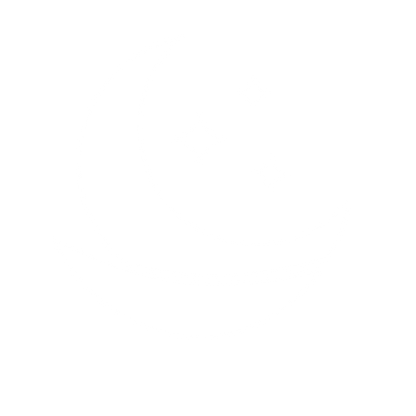 Crescent Moon Stars Logo #ffffff