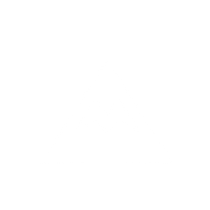 Mountain Peak Triangle Logo #ffffff