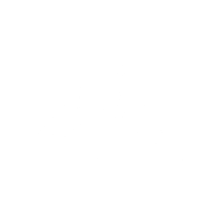 Lightning Mountain Peak Logo #ffffff