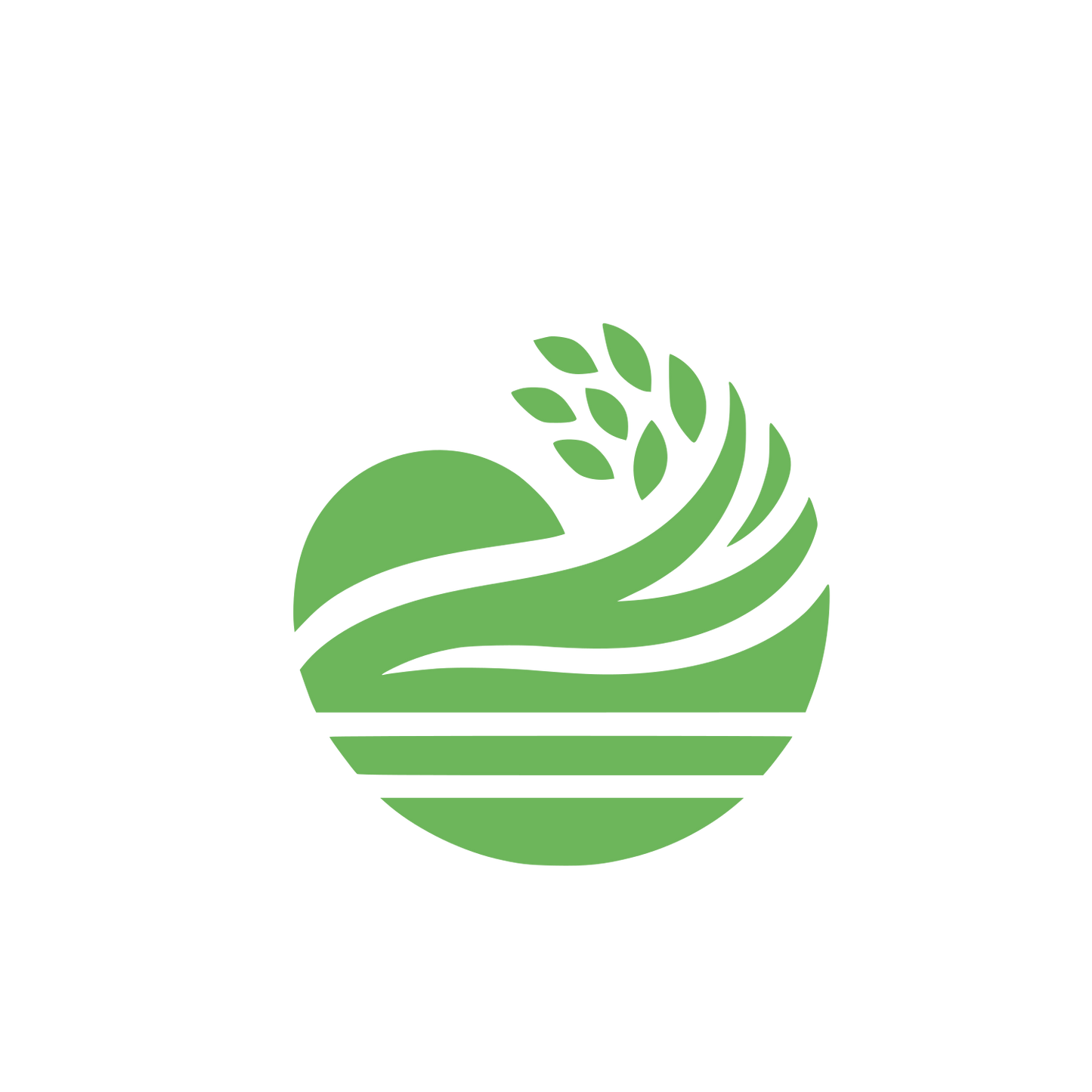 Landscape Wave Logo #6DB65B
