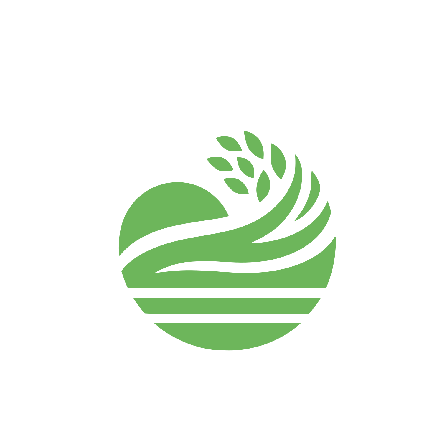 Landscape Wave Logo #6DB65B