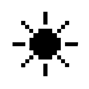 Pixel Sun Logo