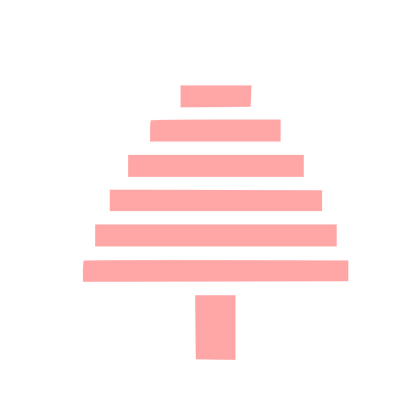 Swiss Style Tree Logo #ffa6a6