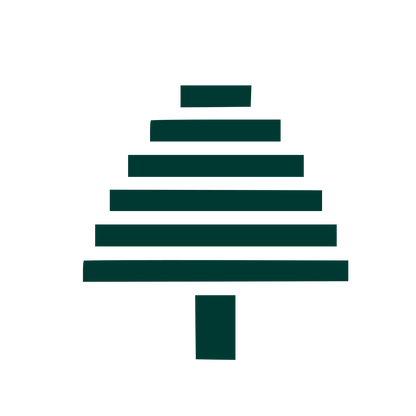 Swiss Style Tree Logo #003932
