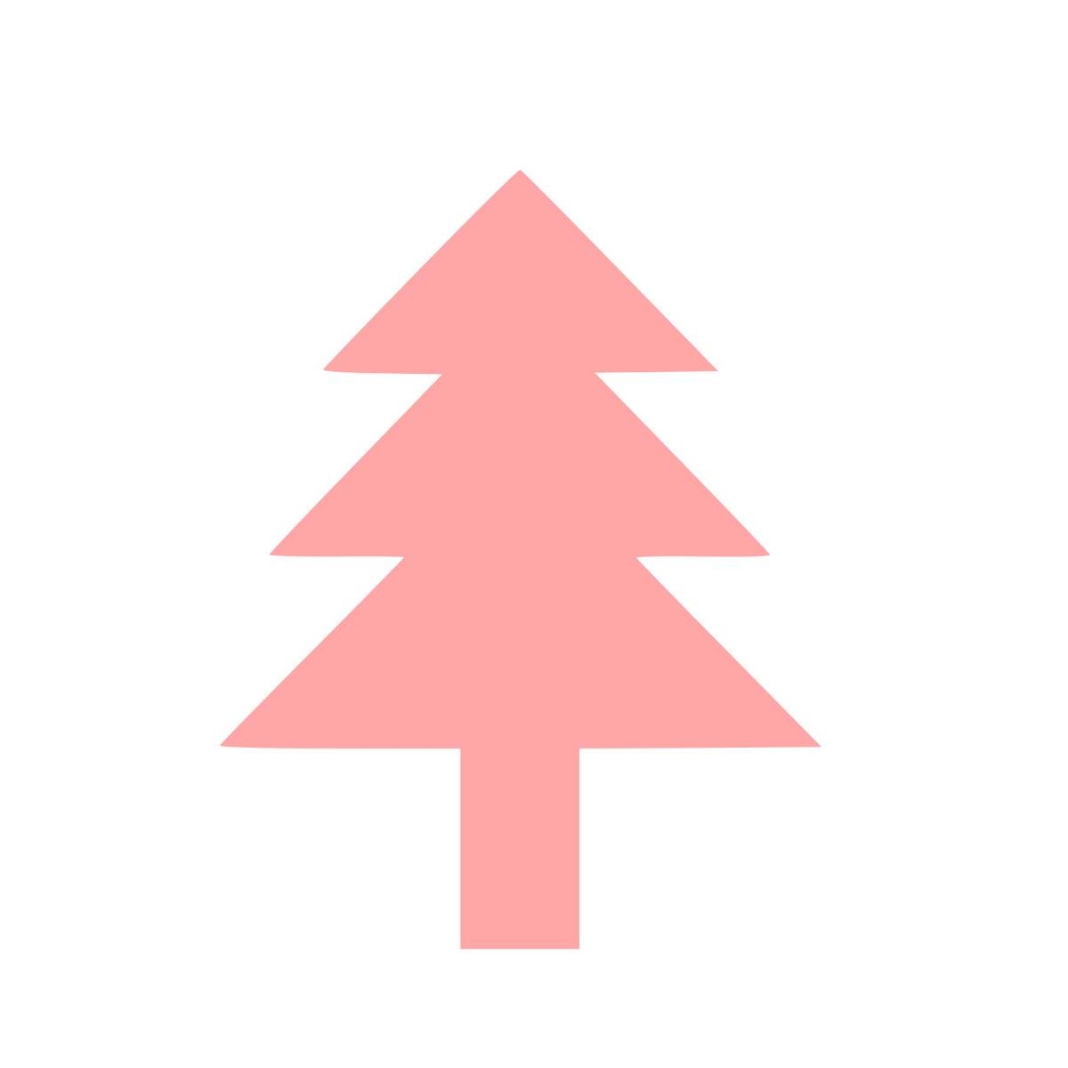 Pine Tree Swiss Logo #ffa6a6