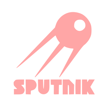 Sputnik Satellite Logo #ffa6a6