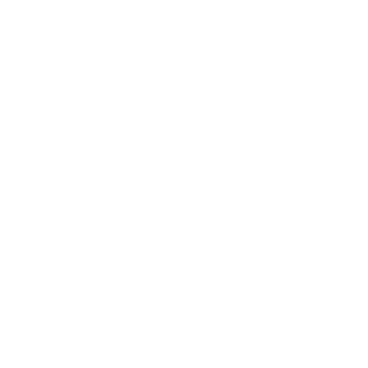 Sputnik Satellite Logo #ffffff