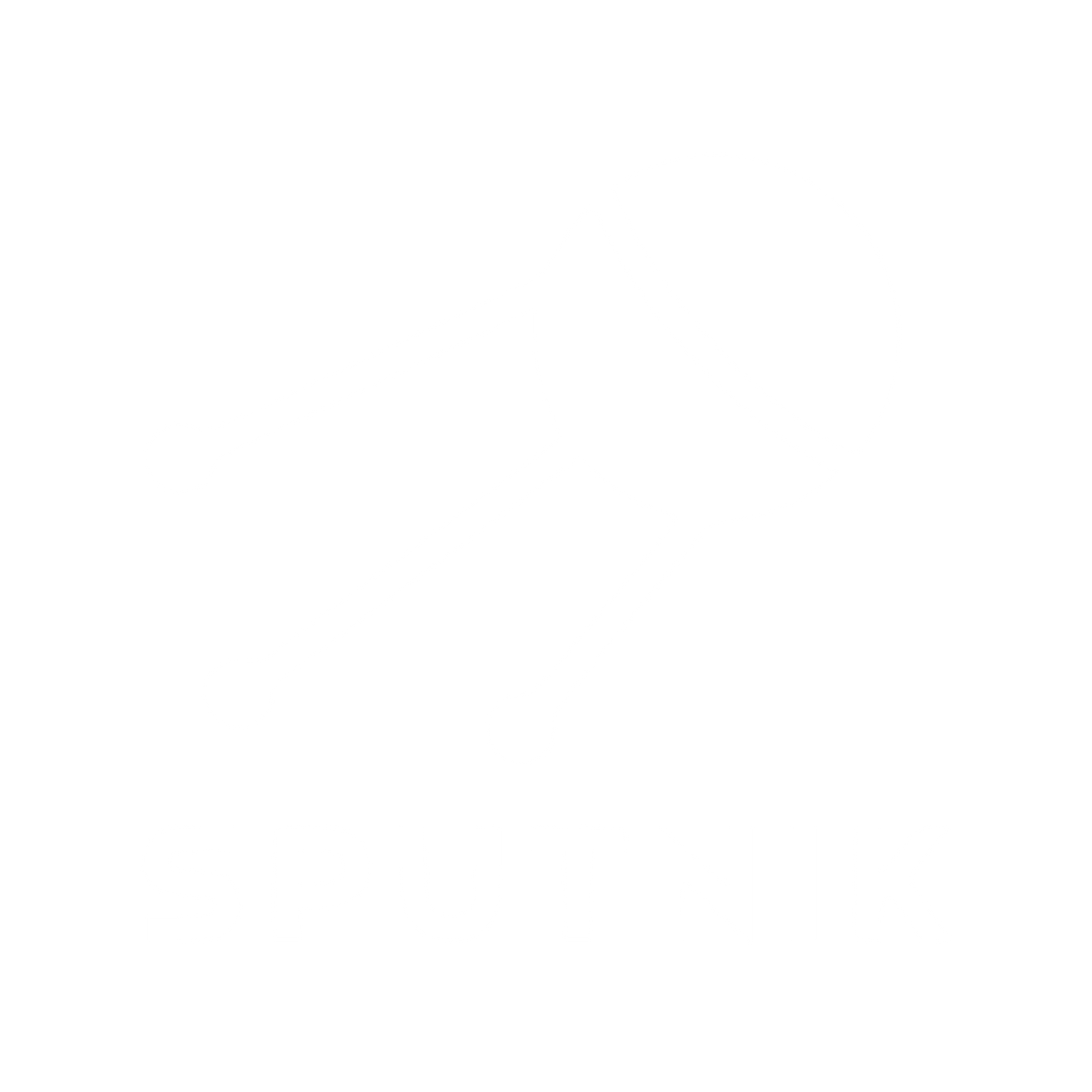 Sputnik Satellite Bold Logo #ffffff