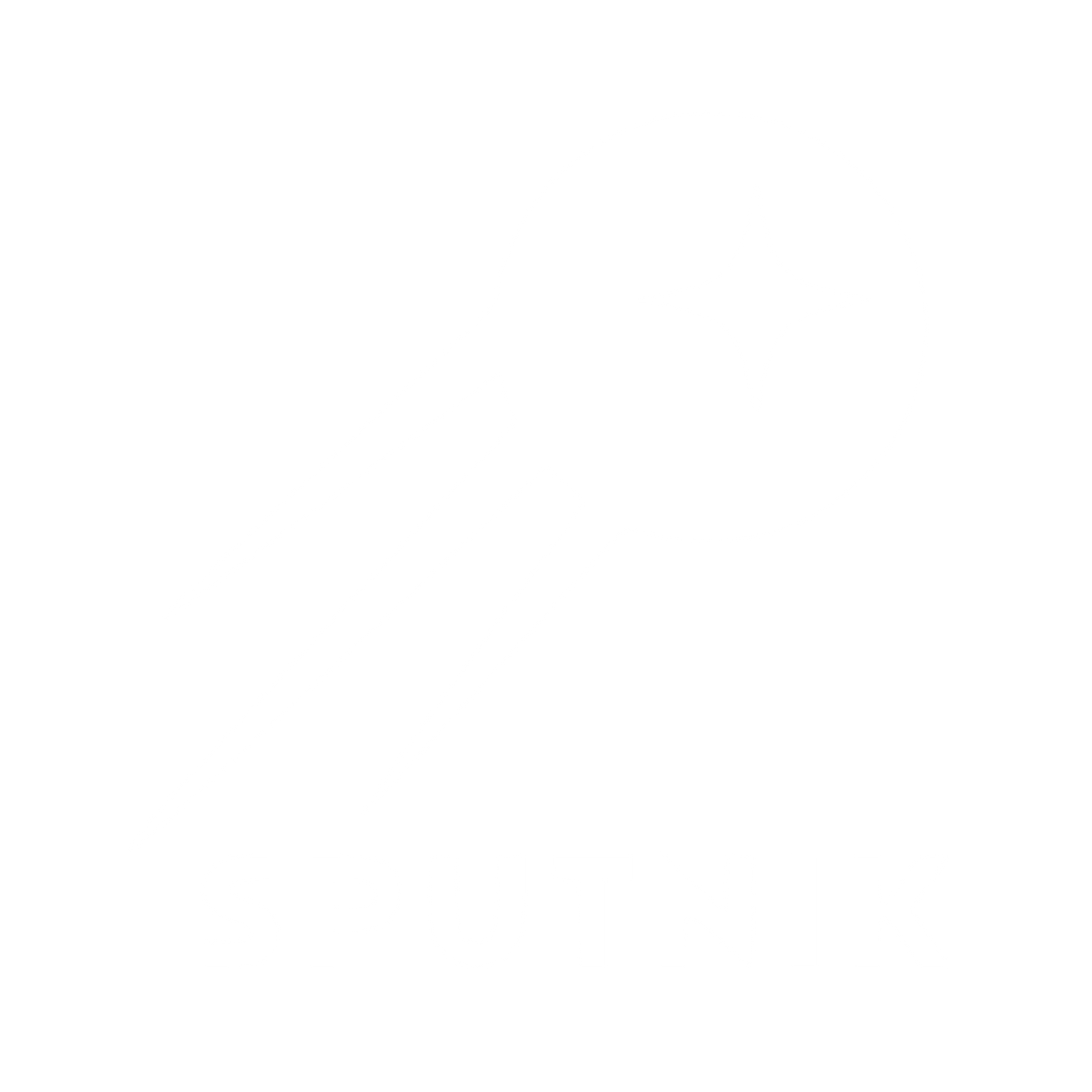 Sputnik Satellite Star Logo #ffffff