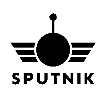 Sputnik Satellite Wings Logo