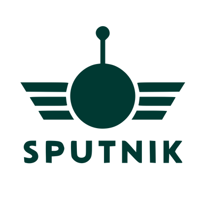 Sputnik Satellite Wings Logo #003932