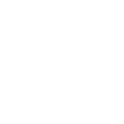Sputnik Orbit Satellite Logo #ffffff
