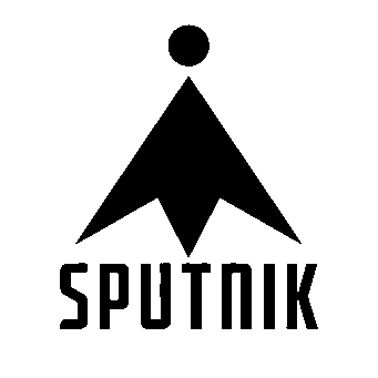 Sputnik Satellite Arrow Logo