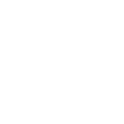 Rocket Launch Hexagon Logo #ffffff