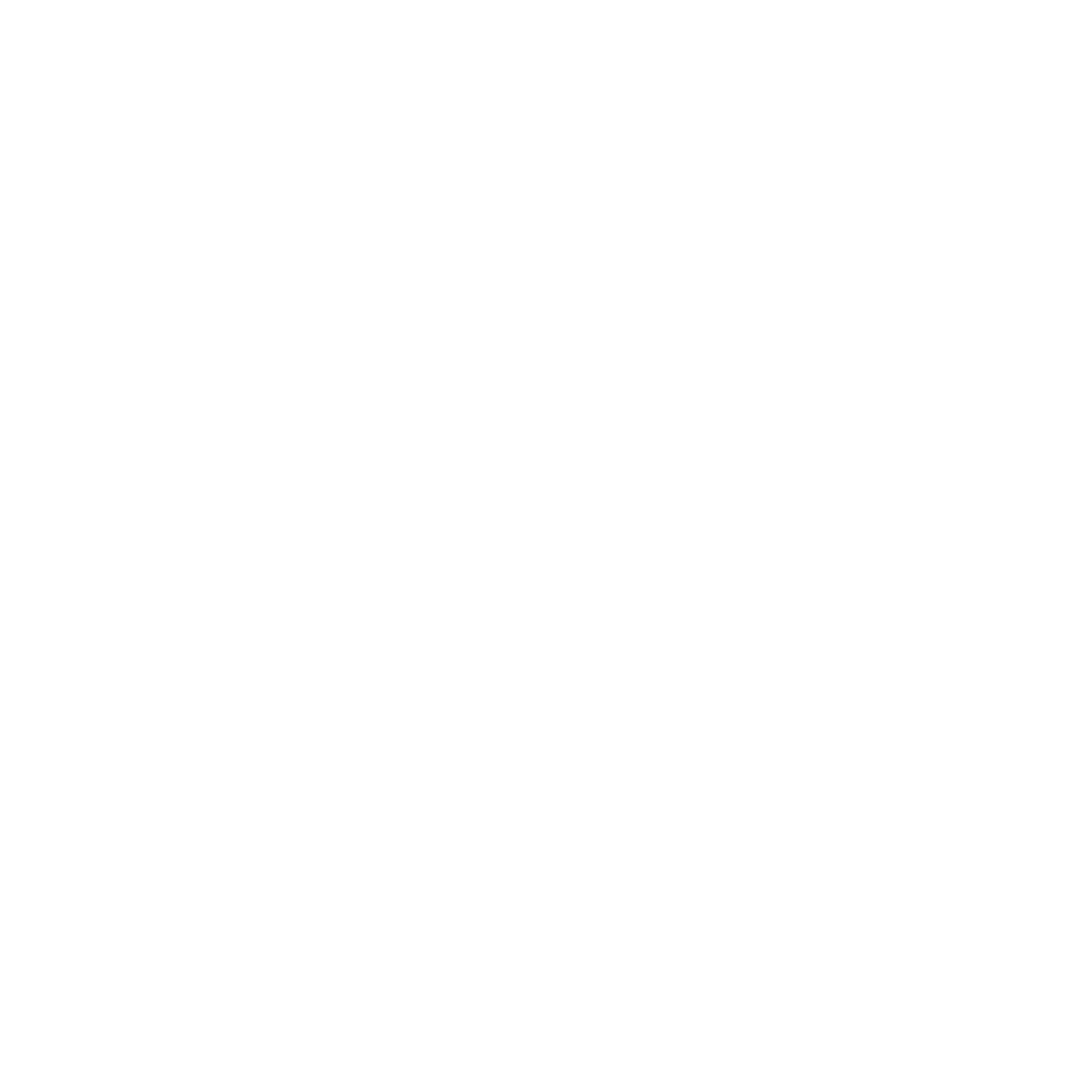 Ghost Map Pin Logo #ffffff