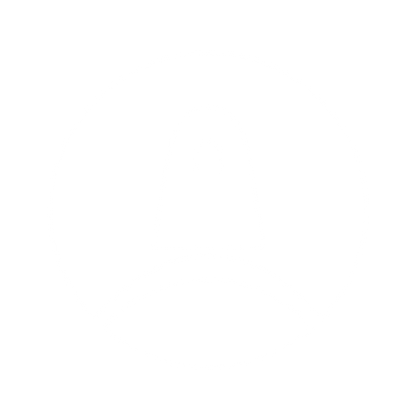 Space Capsule Negative Space Logo #ffffff