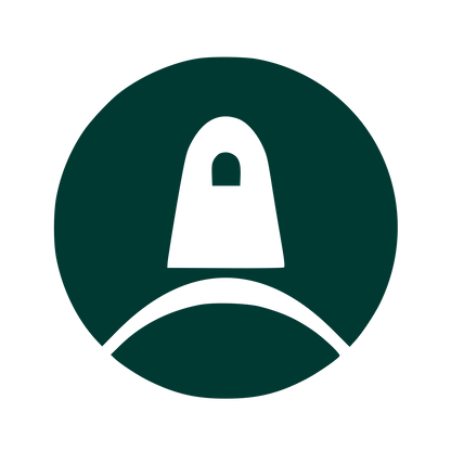 Space Capsule Negative Space Logo #003932