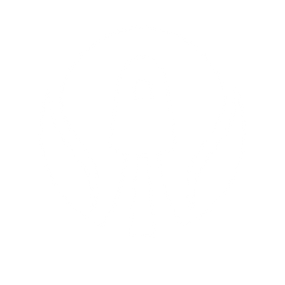 Rocket Launch Negative Space Logo #ffffff