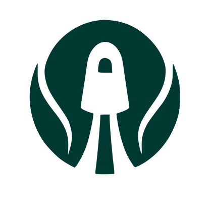 Rocket Launch Negative Space Logo #003932