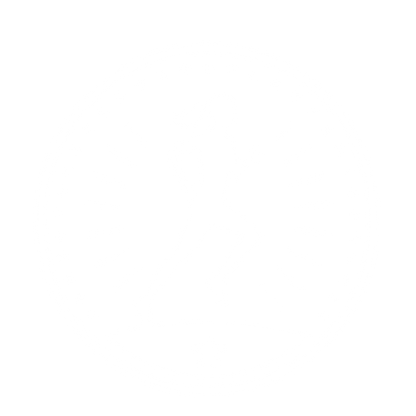 Female Runner Badge Logo #ffffff