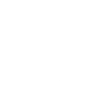 Runner Stamp Badge Logo #ffffff