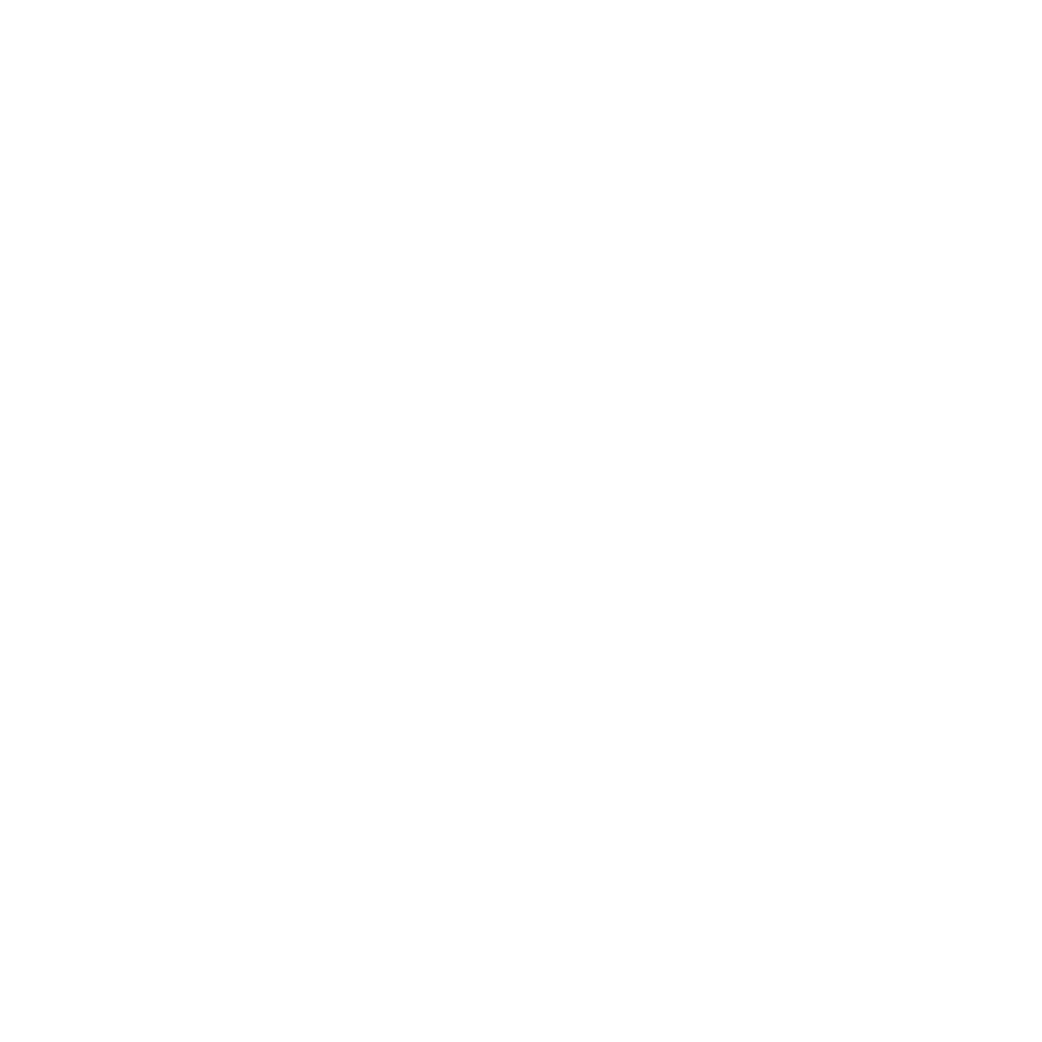 Bauhaus Praying Hands Logo #ffffff