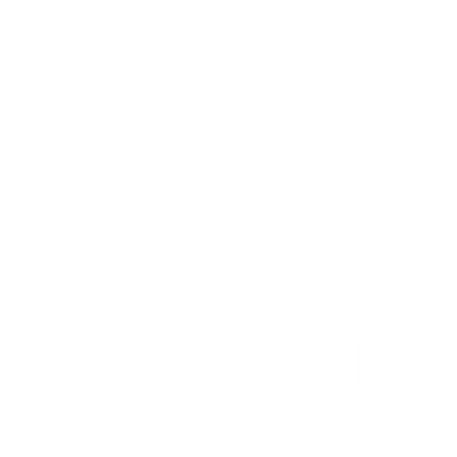 Bauhaus Sailboat Circle Logo #ffffff